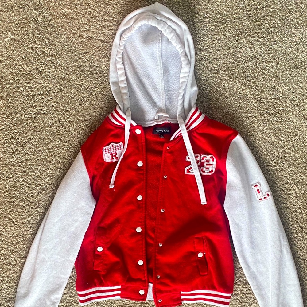 Red/White Varsity Jacket